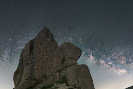 rocky-formation-under-a-starry-night-sky.jpg Rocky formation under a starry night sky
